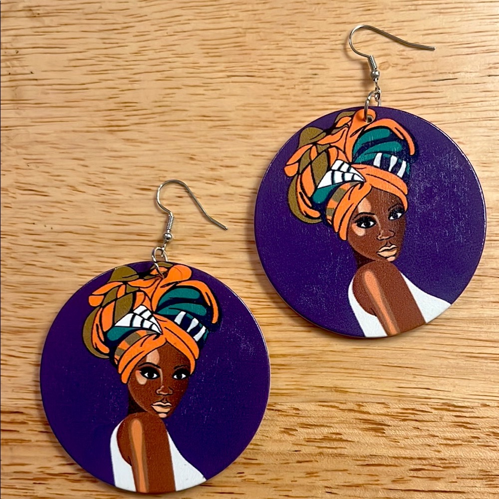 Colorful Artistic Earrings